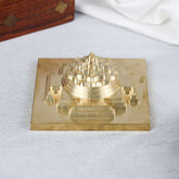 Shri Yantra Meru Brass (Akhand CNC Cutting)