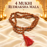 4 Mukhi Rudraksh Mala