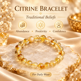 Citrine Bracelet – Premium Natural Crystal