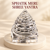Sphtik Shri Yantra (Meru)
