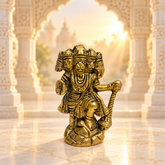 Panch Mukhi Hanumanji (Brass)