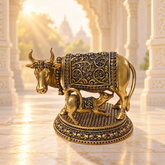 Cow with Calf ( Kamdhenu) Brass