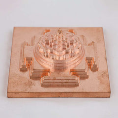Shri Yantra Meru Copper (Akhand CNC Cutting)