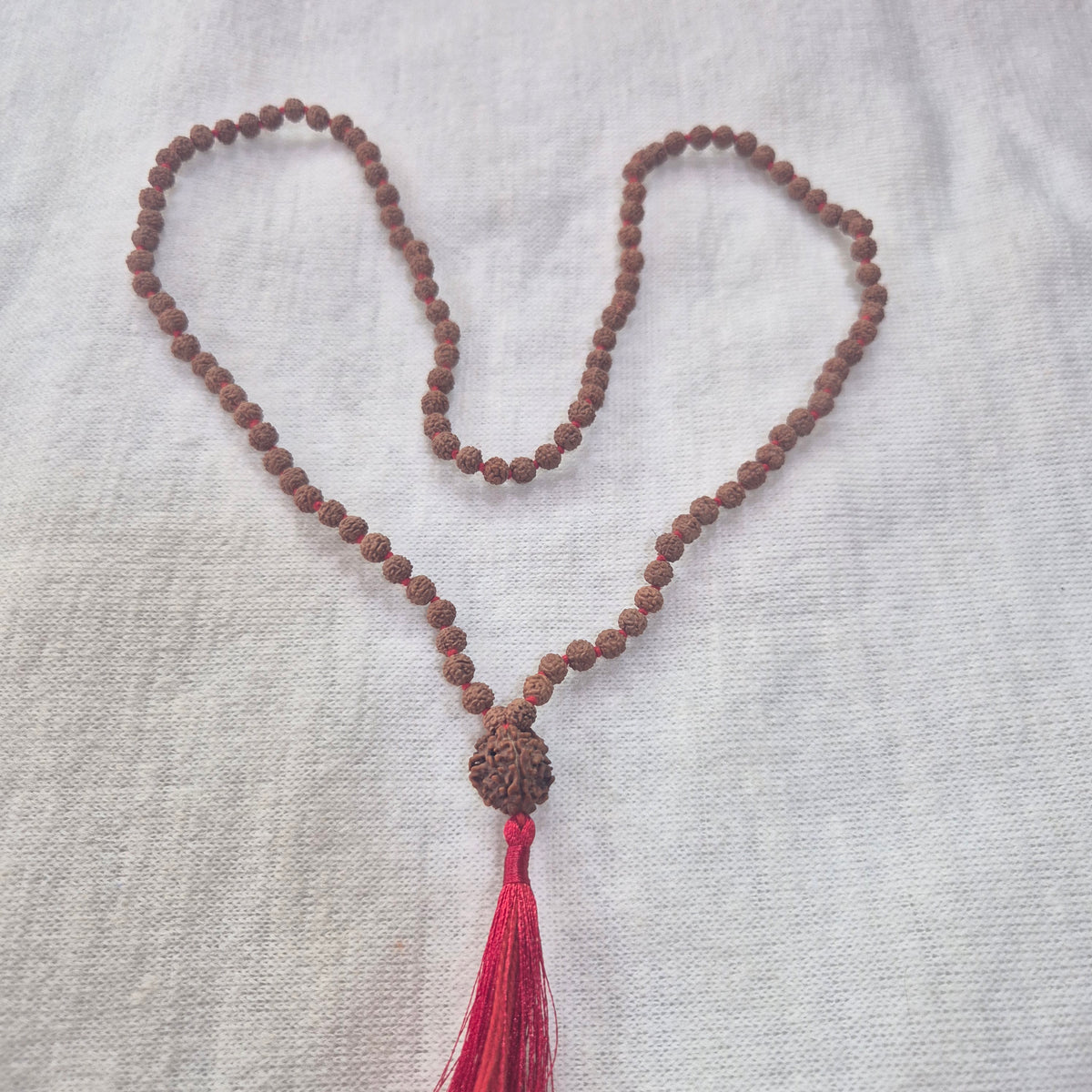 3 Mukhi Nepali Rudraksh + 5 Mukhi Indonesia mala