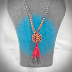 4 Mukhi Nepali Rudraksha + 5 Mukhi Indonesian Rudraksha Mala Combination