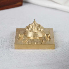 Shri Yantra Meru Brass (Akhand CNC Cutting)
