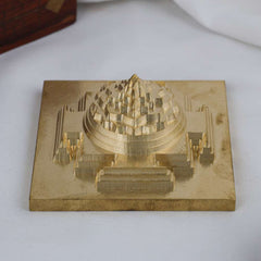 Shri Yantra Meru Brass (Akhand CNC Cutting)