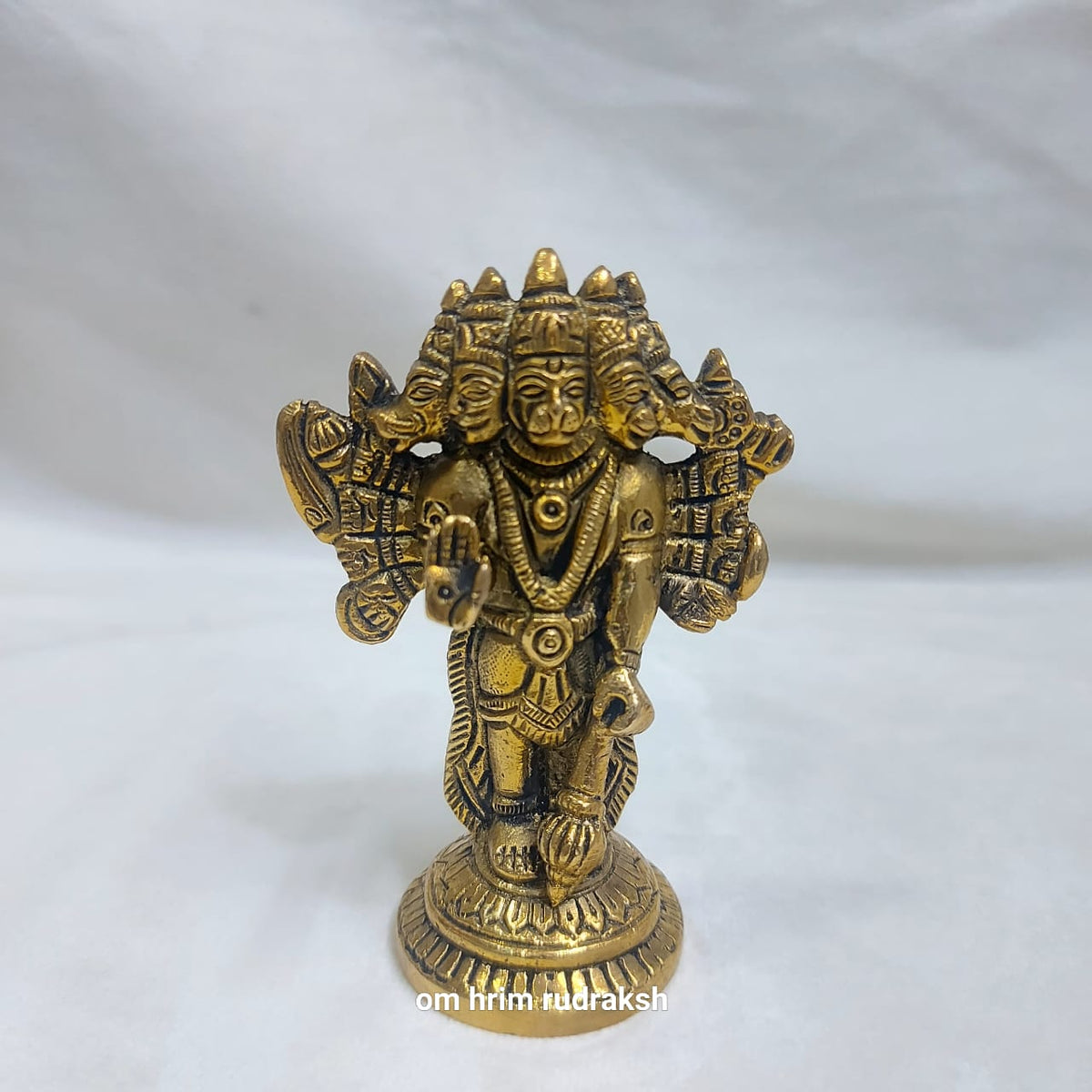 Panch Mukhi Hanumanji (Brass)