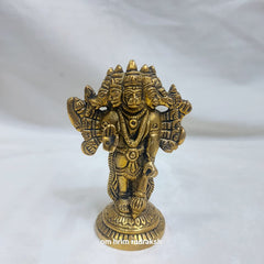 Panch Mukhi Hanumanji (Brass)