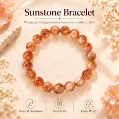 Citrine Bracelet – Premium Natural Crystal (10 mm)