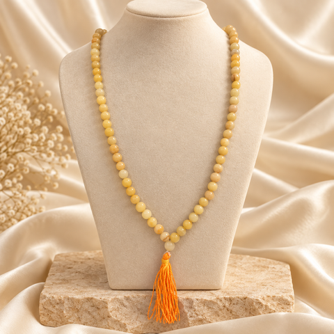 Golden Mala 8 mm