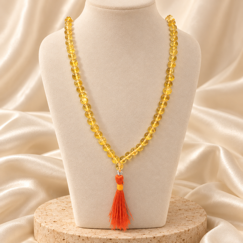 Citrine Mala 8 mm