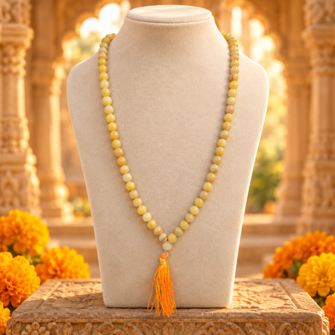 Golden Mala 8 mm