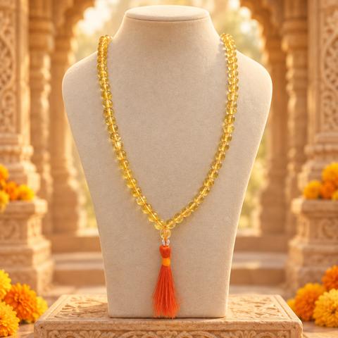 Citrine Mala 8 mm