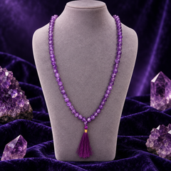 Amethyst Mala 8 mm
