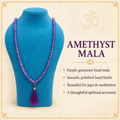Amethyst Mala 8 mm