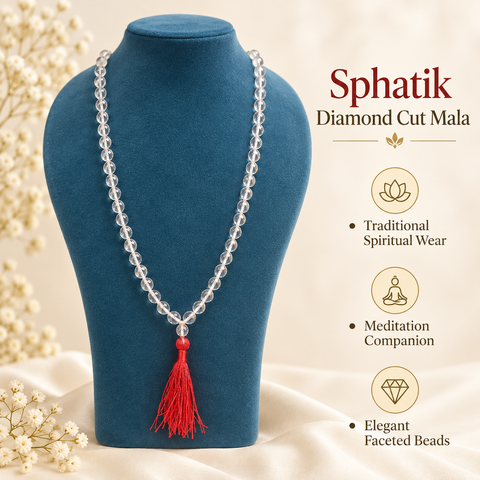Sphatik Crystal Mala