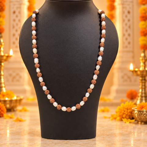 Rudraksh Moti Mala