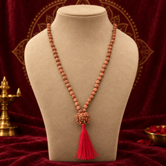 4 Mukhi Nepali Rudraksha + 5 Mukhi Indonesian Rudraksha Mala Combination