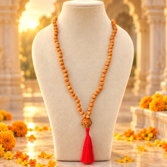 3 Mukhi Nepali Rudraksh + 5 Mukhi Indonesia mala