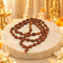 3 Mukhi Rudraksh Mala