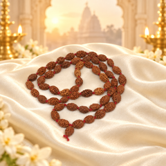 3 Mukhi Rudraksh Mala