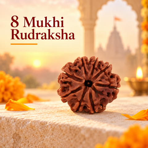 8 Mukhi Nepali Rudraksh