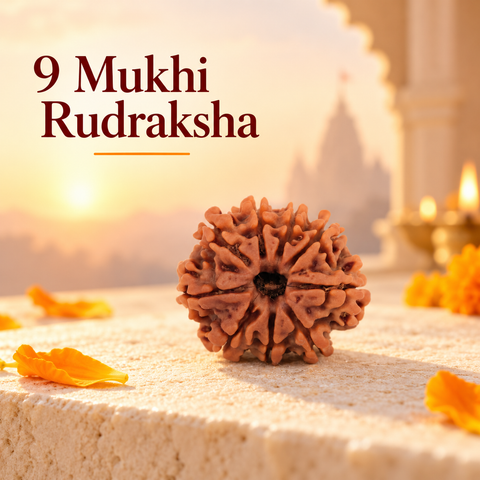 9 Mukhi Nepali Rudraksh