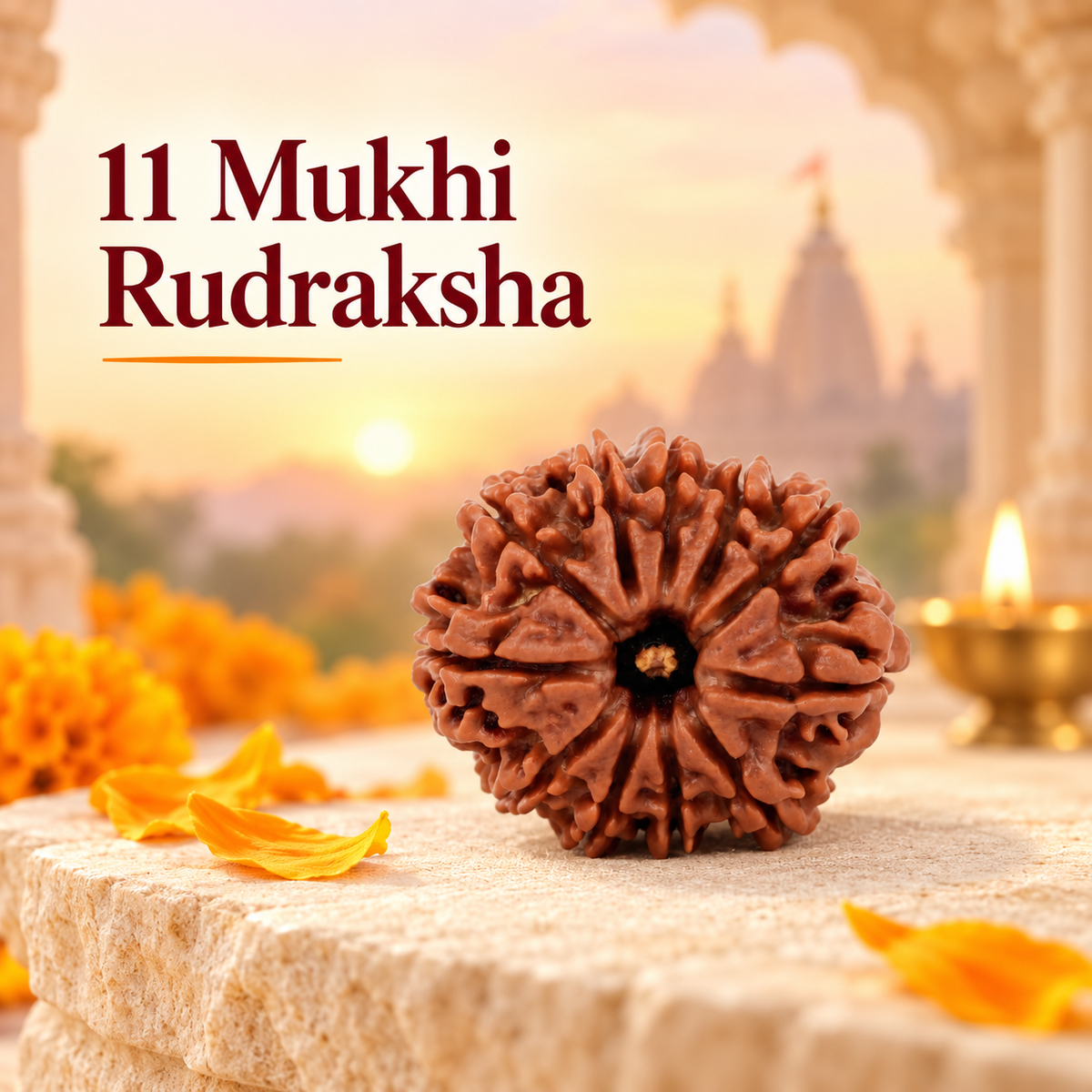11 Mukhi Nepali Rudraksh