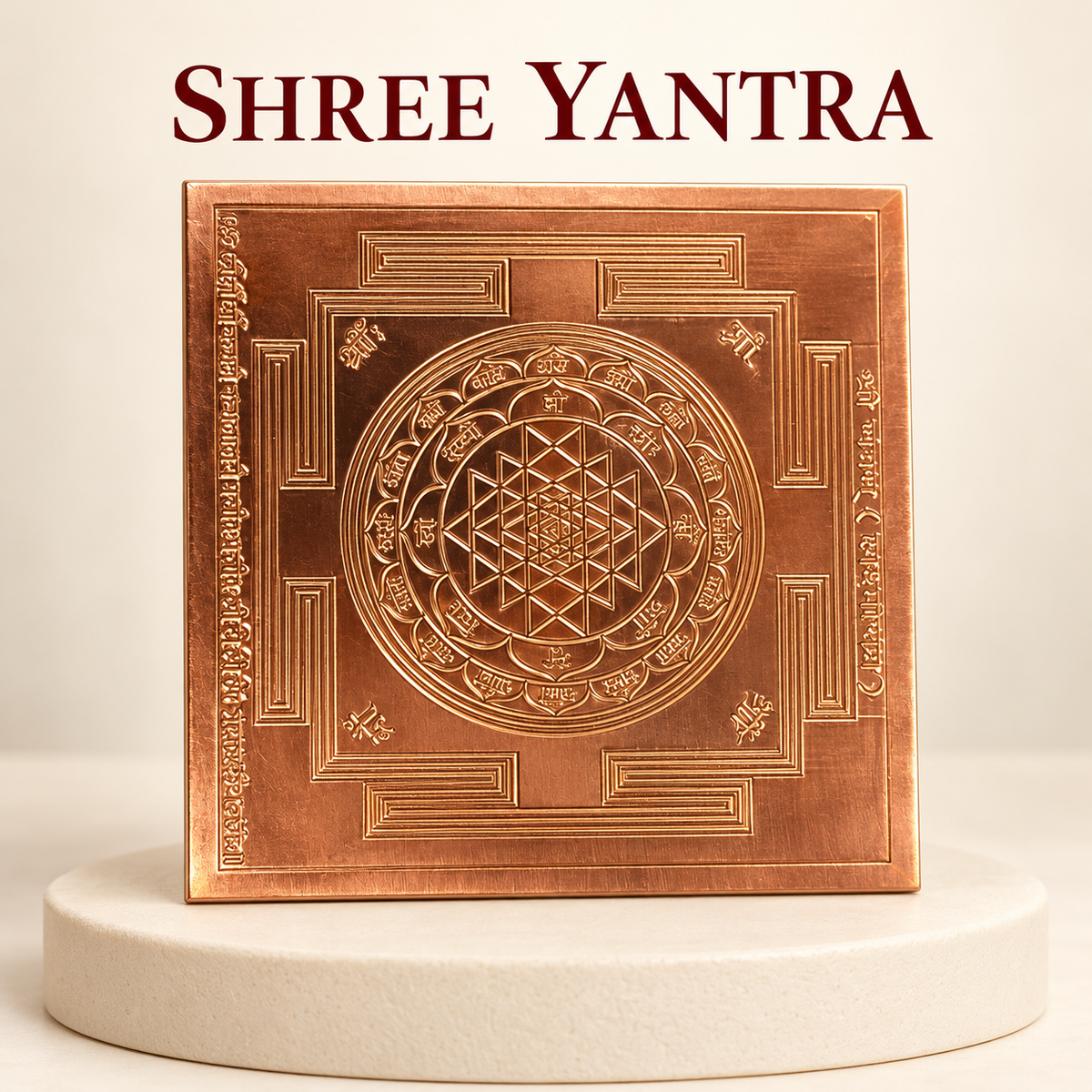Shri Yantra (Copper)