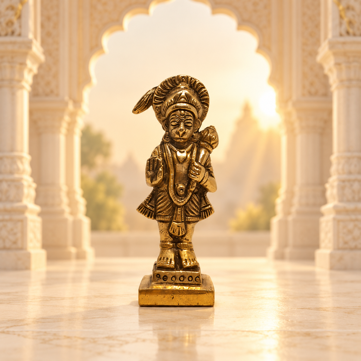 Hanumanji (brass)