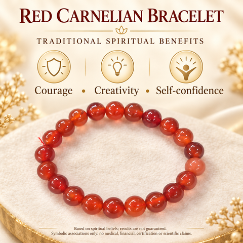 Red Carnelian  Bracelet