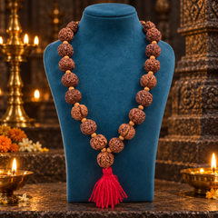 5 Mukhi Nepali Rudraksh Kantha (Veri Big Size)